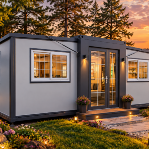 20 × 16 ft Open-Concept Prefab Home